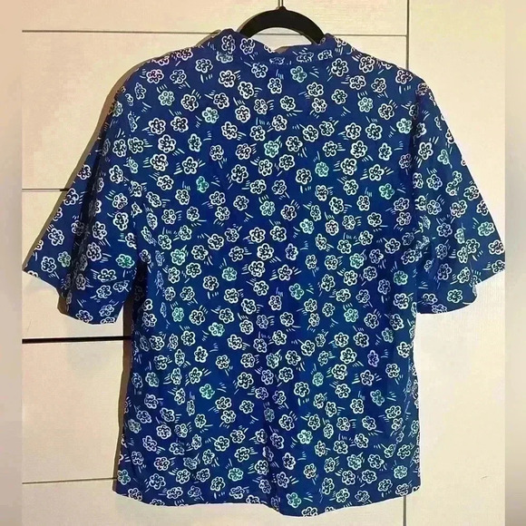 COPY - Haberdashery is personal button down patterned blouse - Picture 2 of 6